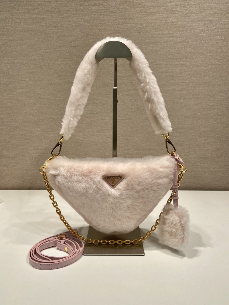 Pra*a triangle pouch
